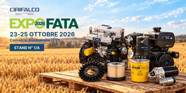 ExpoFata 2026: Cirifalco, motori e ricambi Rehlko