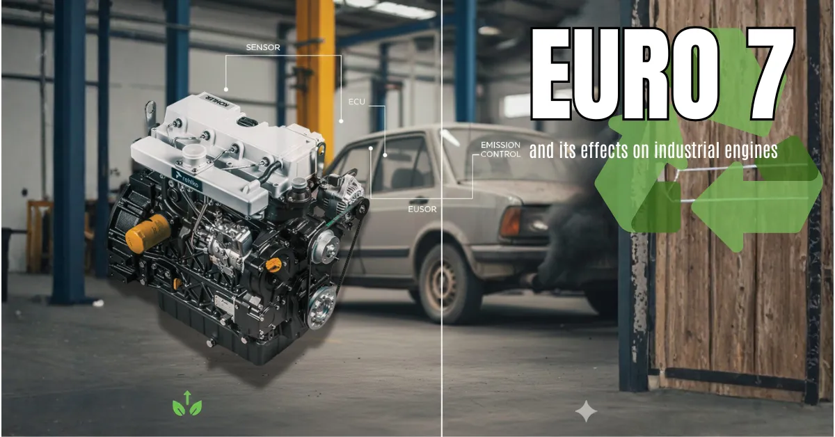 Euro 7 and industrial engines: why it is not a regulation to ignore in 2026