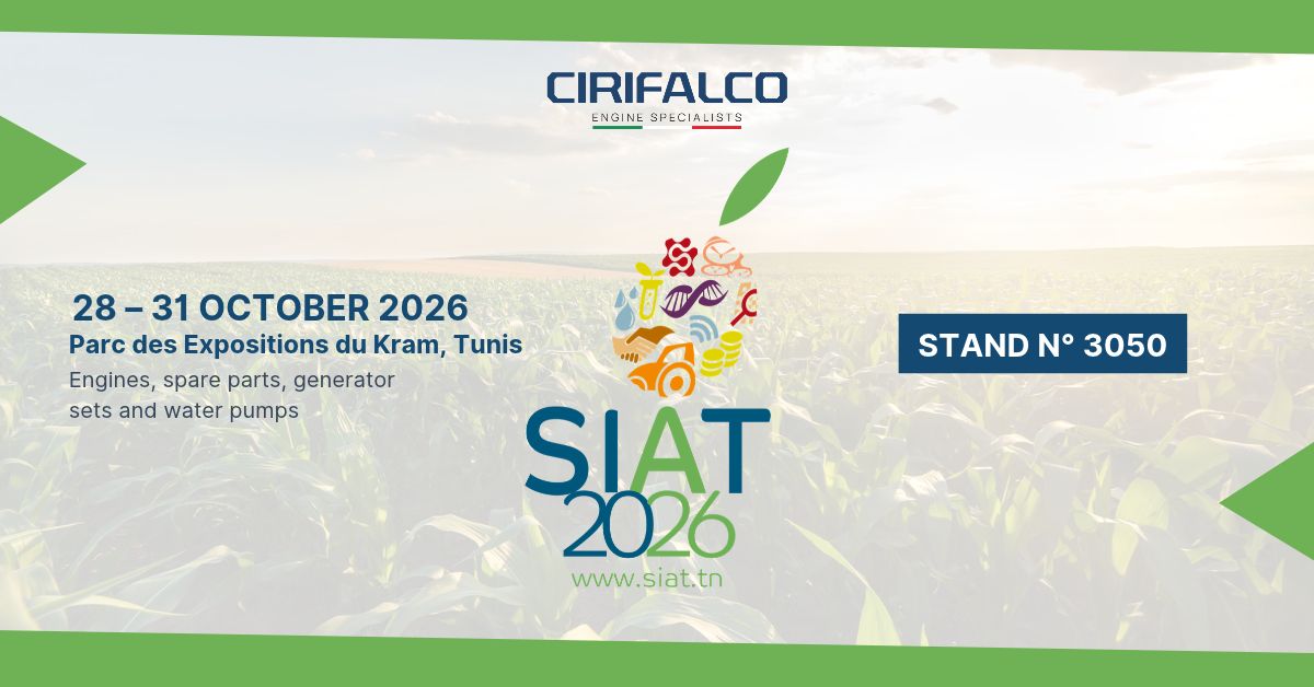 SIAT 2026 in Tunis: meet Cirifalco at stand 3050