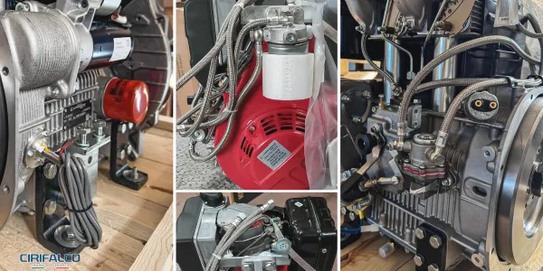 Lombardini fire-fighting engines